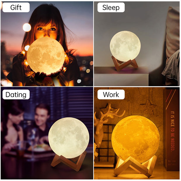 LED Moon Lamp