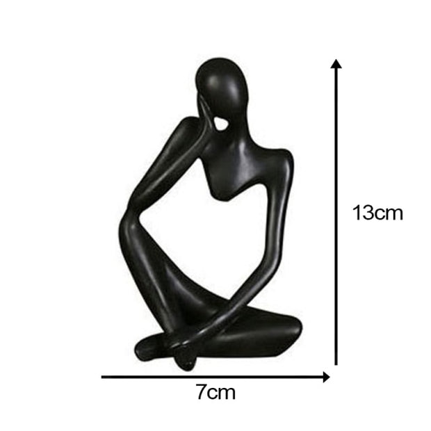 Abstract Thinker Statue