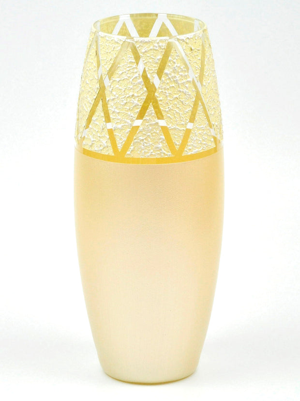 Yellow Glass vase