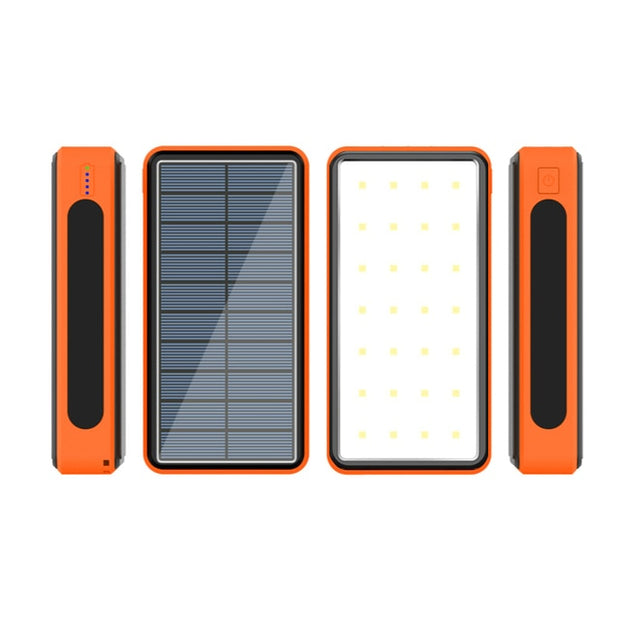 Wireles Solar Power Bank Charger