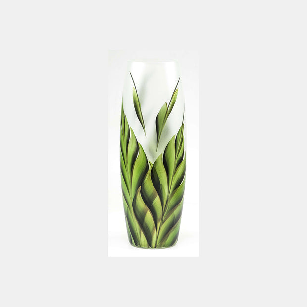 Tropical leaves | Ikebana Floor Vase