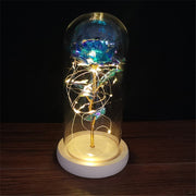 LED Enchanted Galaxy Rose Eternal 24K Gold Foil Flower