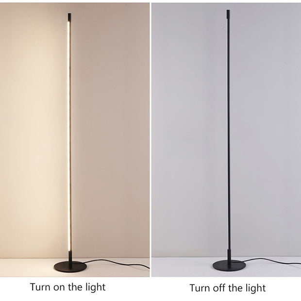 Modern Minimalism LED Floor Lamp Bedroom Bedside Decoration Floor Light