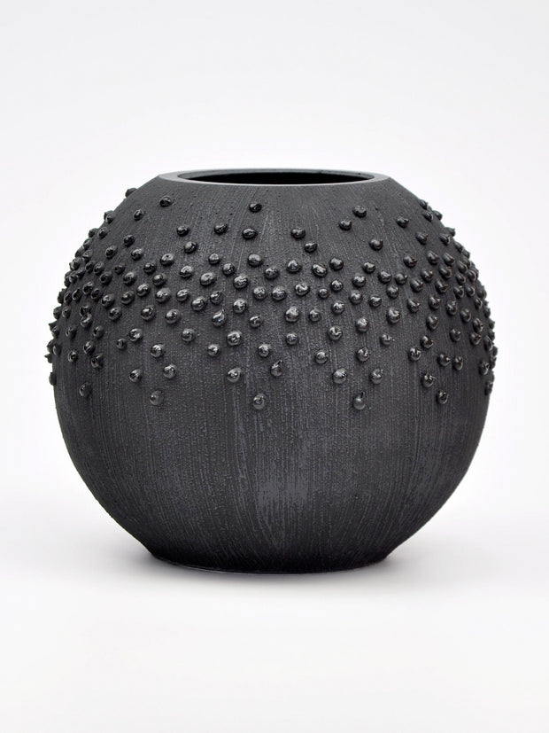 Black Glass vase