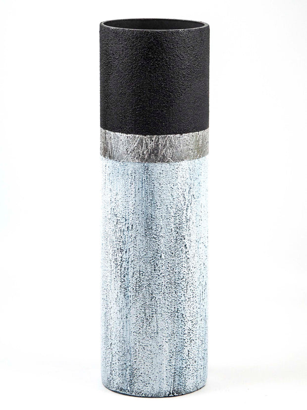 Blue stone imitation vase