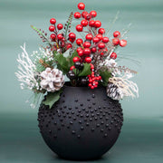 Black Glass vase