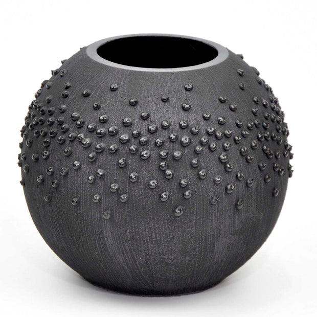 Black Glass vase