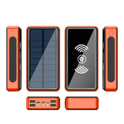 Wireles Solar Power Bank Charger