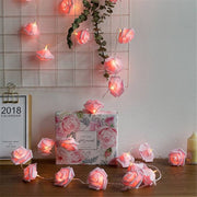 LED Rose Garland