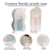 Transparent Nordic Acrylic Vase