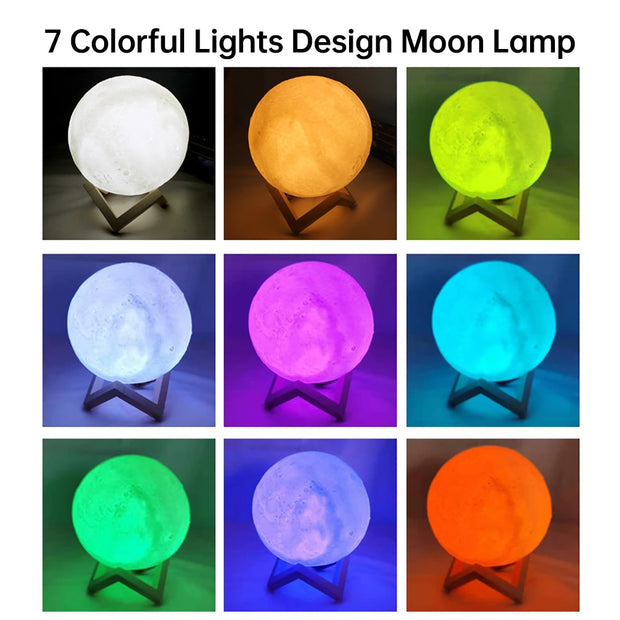 LED Moon Lamp